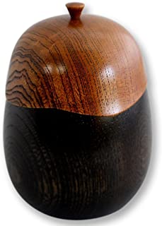 浅田工芸社 欅茶入れ 栗 欅茶入れ 栗 – 浅田漆器工芸オンラインショップ